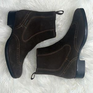 🔹 Stonefly Pull On Wingtip Suede Boot